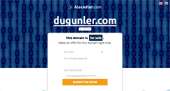 Desktop Screenshot of dugunler.com