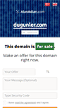Mobile Screenshot of dugunler.com